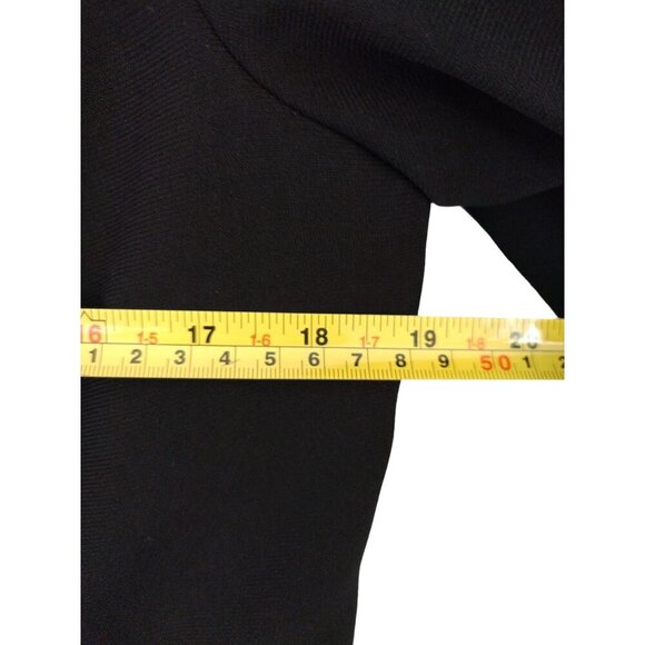 Black polyester blazer, for women, K & Company, size 14, Good Condiction. - Picture 9 of 10